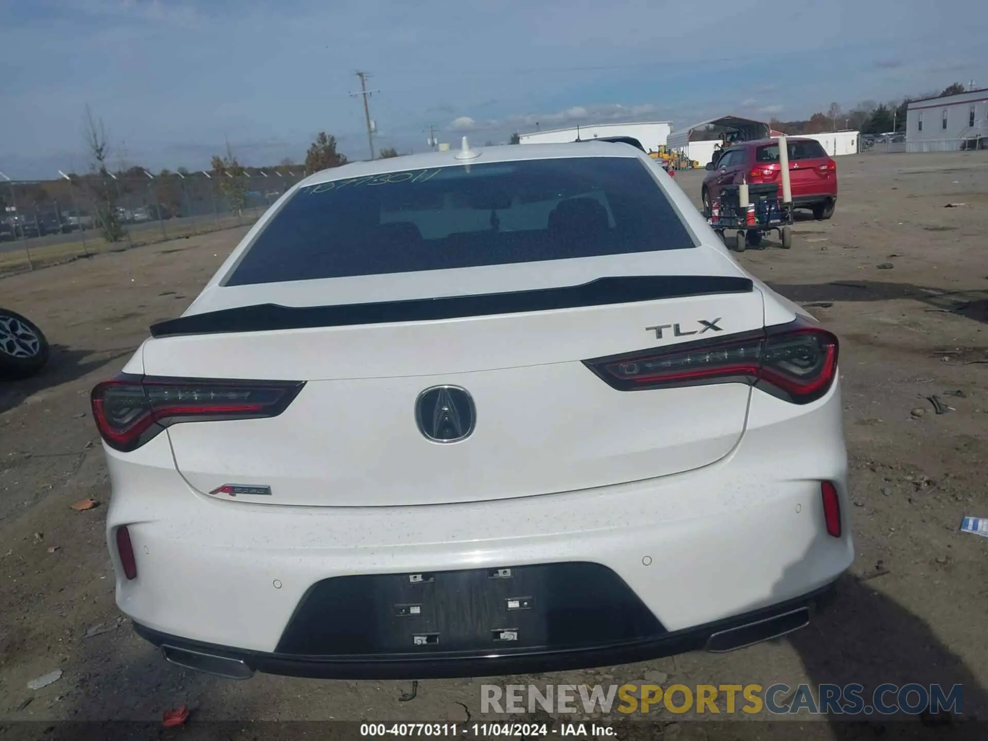 15 fotografías del automóvil dañado 19UUB5F58MA002009 ACURA TLX 2021