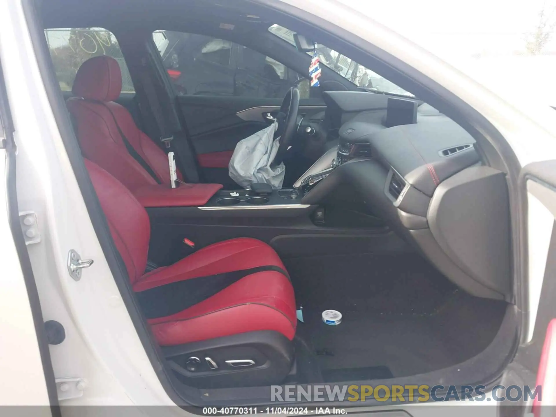 5 fotografías del automóvil dañado 19UUB5F58MA002009 ACURA TLX 2021