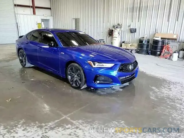 14 fotografías del automóvil dañado 19UUB5F58MA003421 ACURA TLX 2021