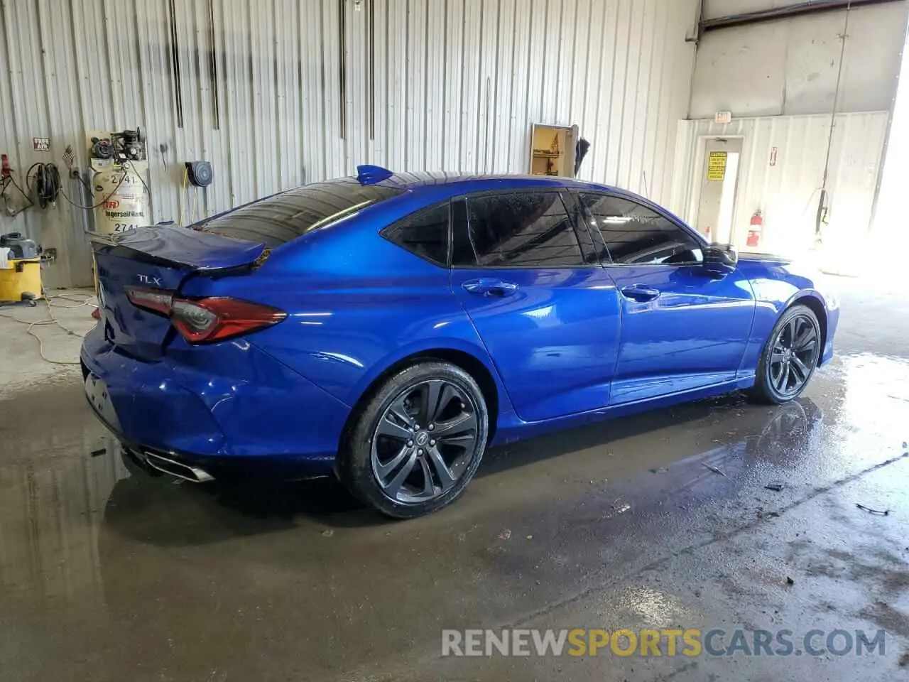 3 fotografías del automóvil dañado 19UUB5F58MA003421 ACURA TLX 2021