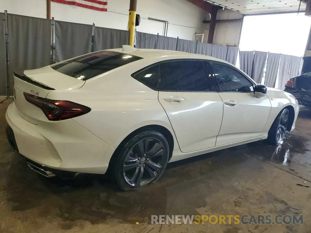 3 fotografías del automóvil dañado 19UUB5F58MA013687 ACURA TLX 2021