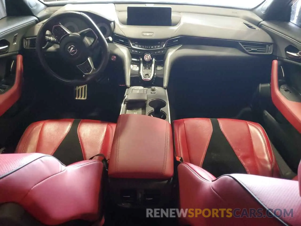 8 fotografías del automóvil dañado 19UUB5F58MA013687 ACURA TLX 2021