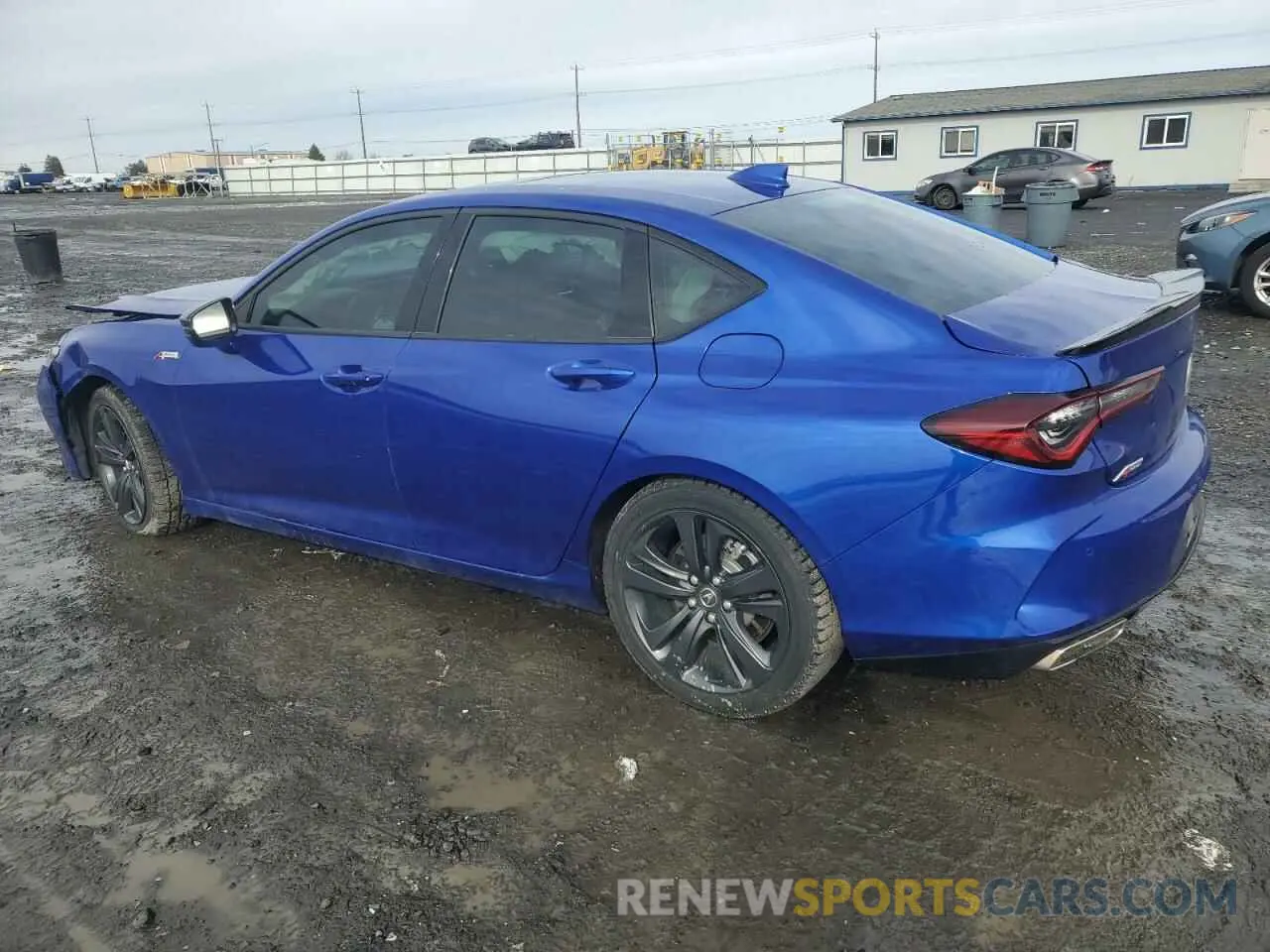 2 fotografías del automóvil dañado 19UUB5F59MA008532 ACURA TLX 2021
