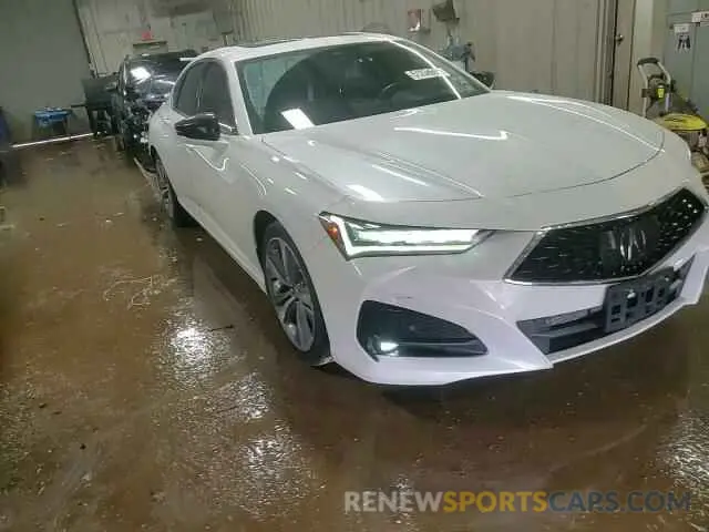 13 fotografías del automóvil dañado 19UUB5F60MA000909 ACURA TLX 2021