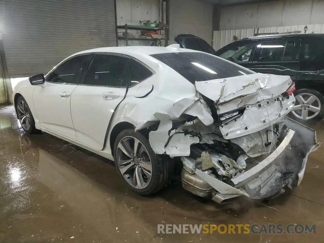 2 fotografías del automóvil dañado 19UUB5F60MA000909 ACURA TLX 2021