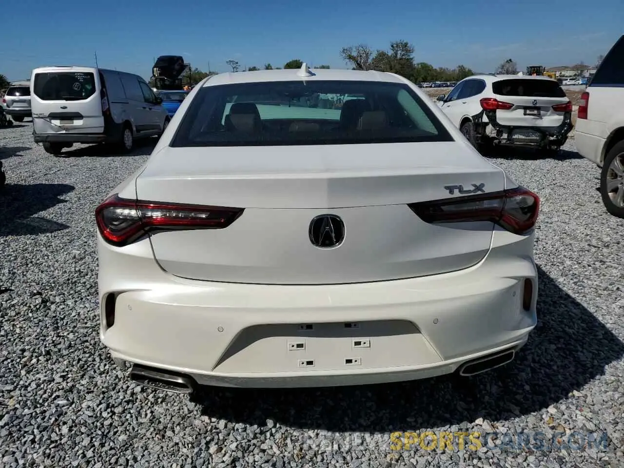 6 fotografías del automóvil dañado 19UUB5F62MA003777 ACURA TLX 2021