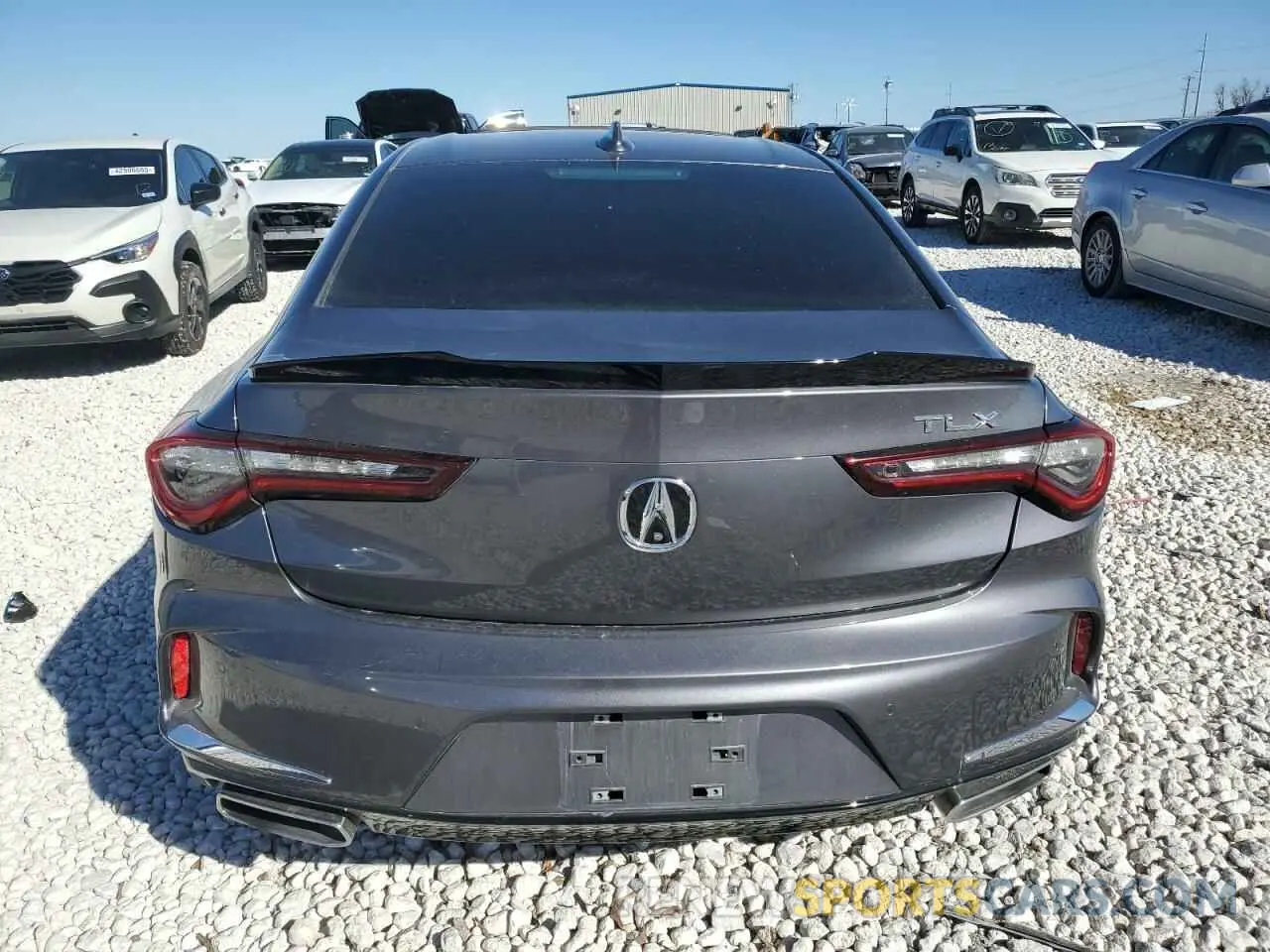 6 fotografías del automóvil dañado 19UUB5F66MA000476 ACURA TLX 2021