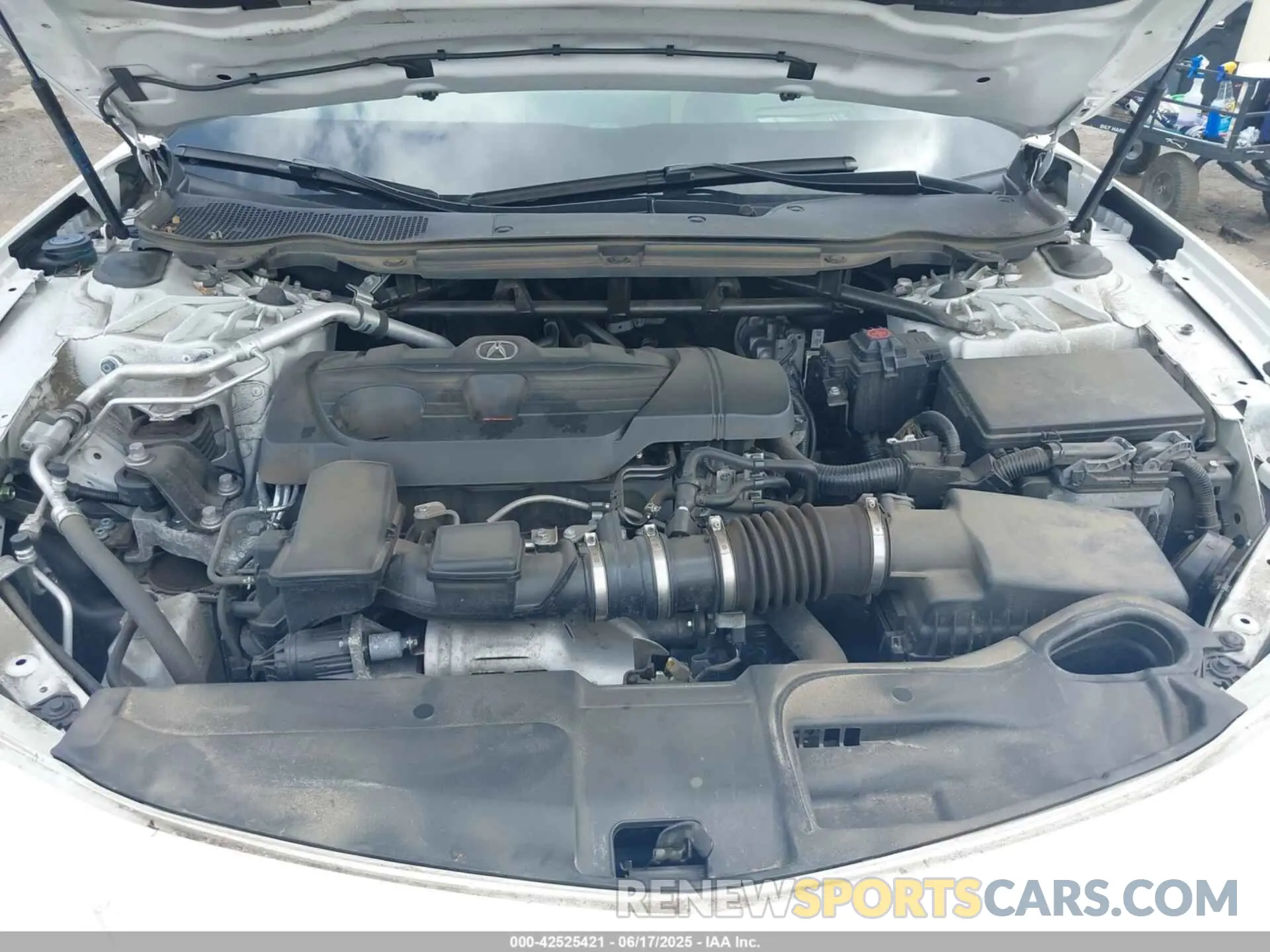 10 fotografías del automóvil dañado 19UUB5F68MA001306 ACURA TLX 2021