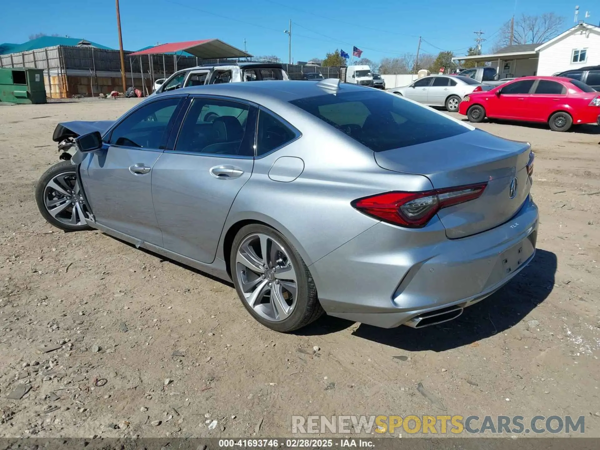 3 fotografías del automóvil dañado 19UUB5F68MA007218 ACURA TLX 2021