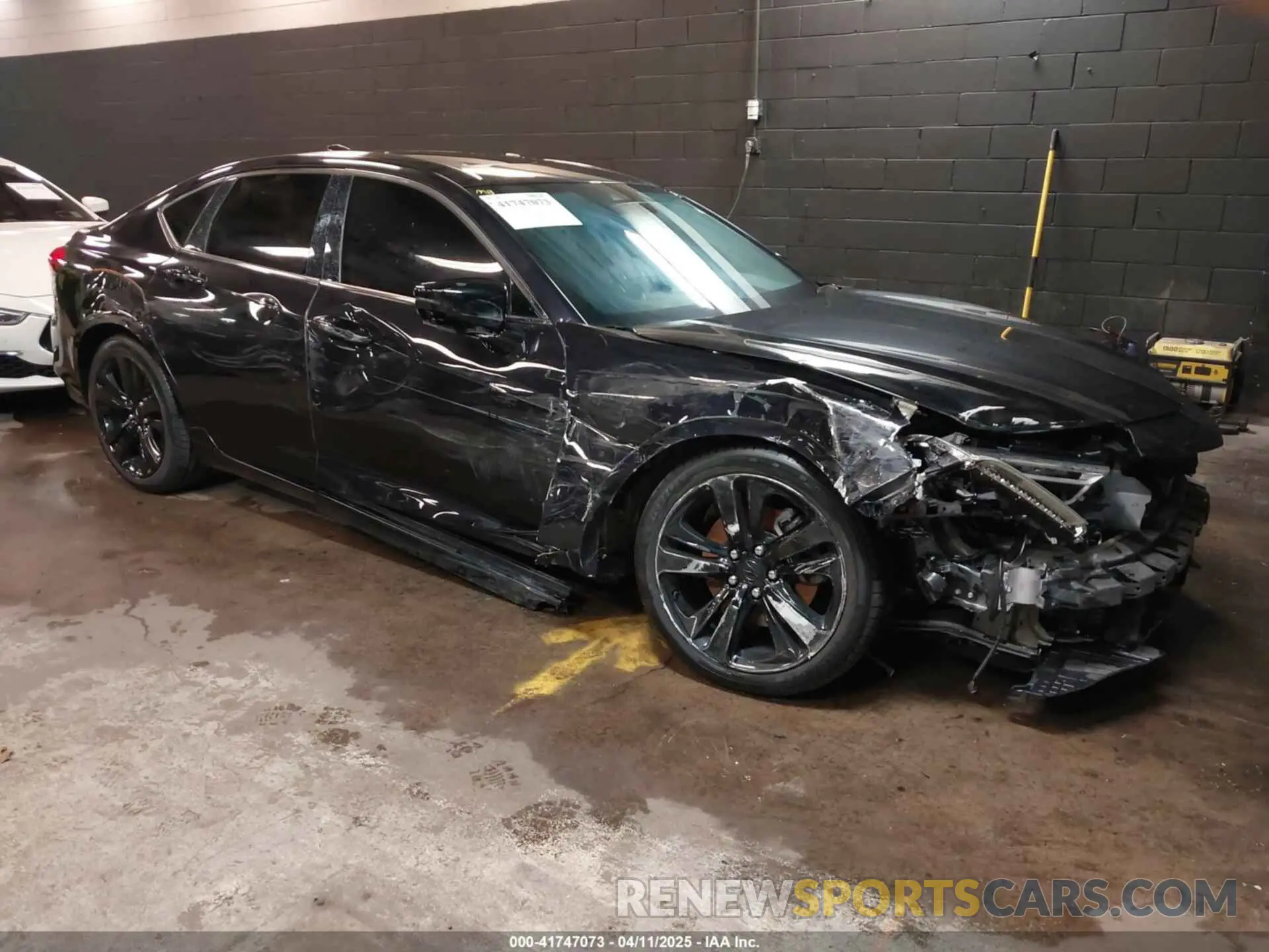 1 fotografías del automóvil dañado 19UUB6F41MA010563 ACURA TLX 2021