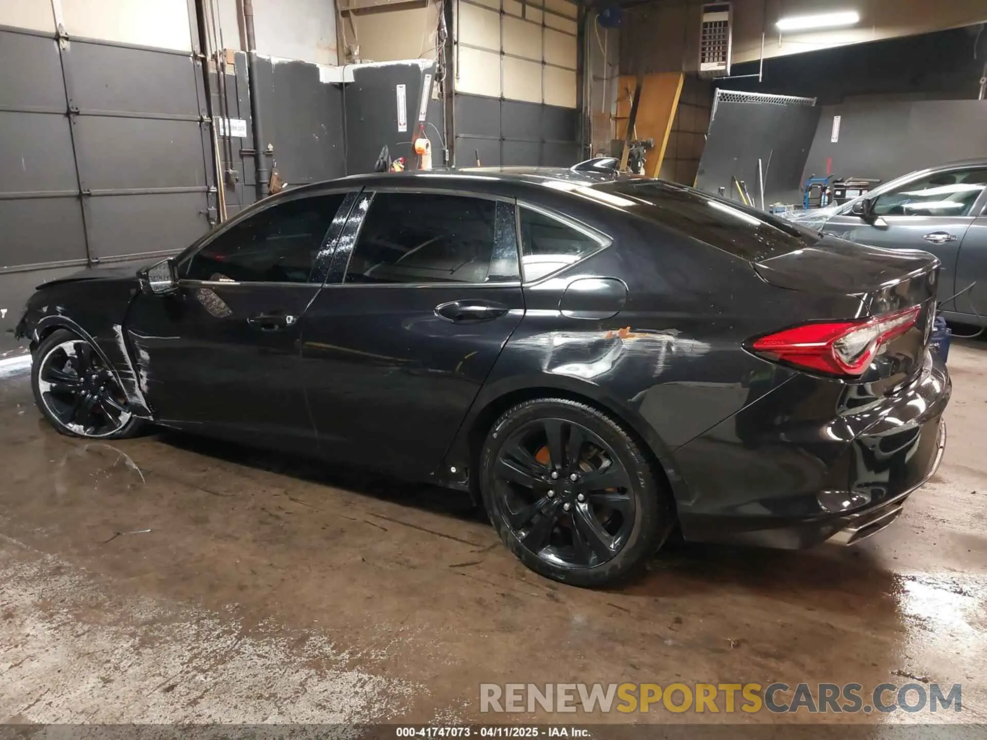 3 fotografías del automóvil dañado 19UUB6F41MA010563 ACURA TLX 2021