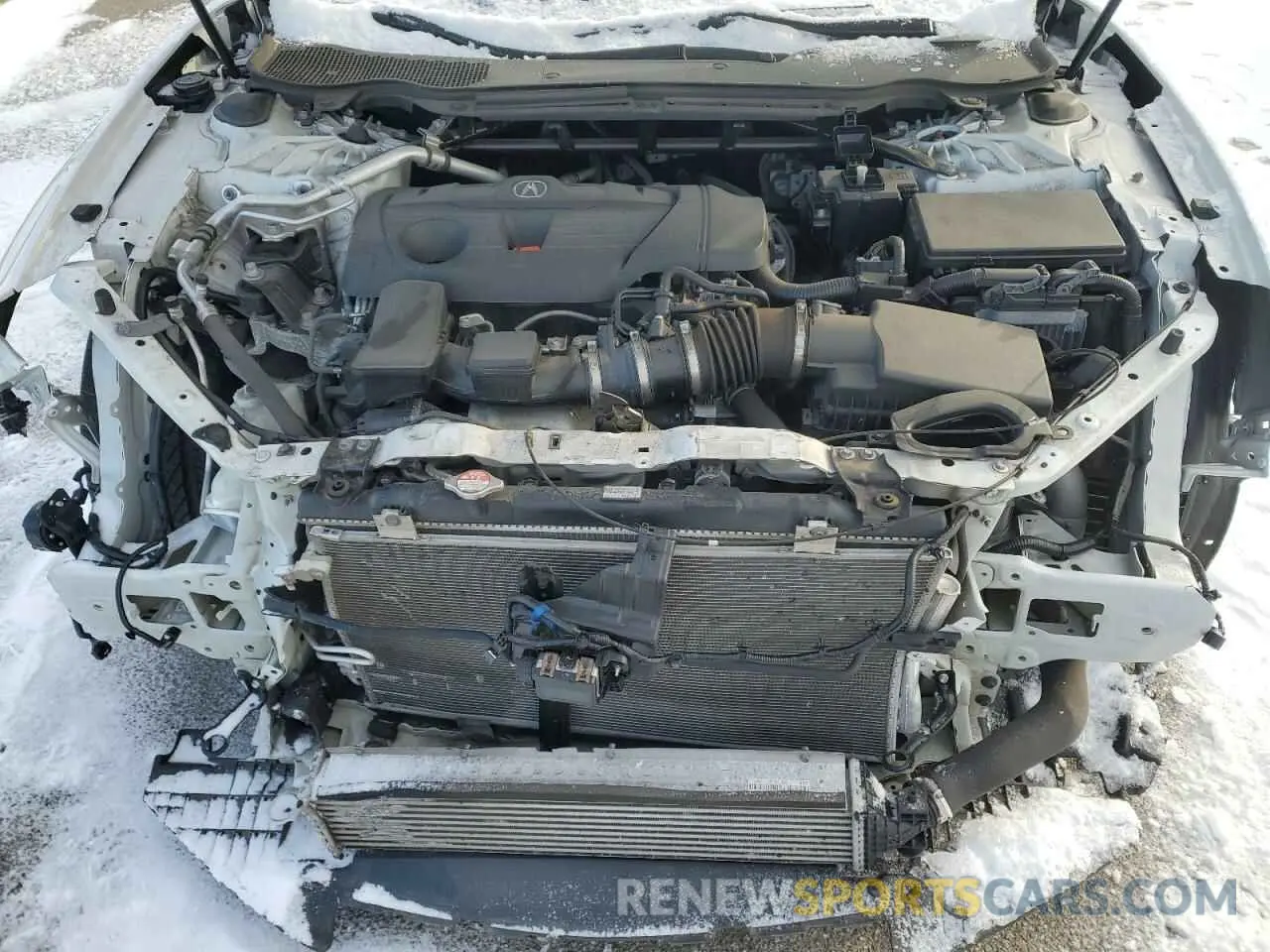 11 fotografías del automóvil dañado 19UUB6F43MA006630 ACURA TLX 2021