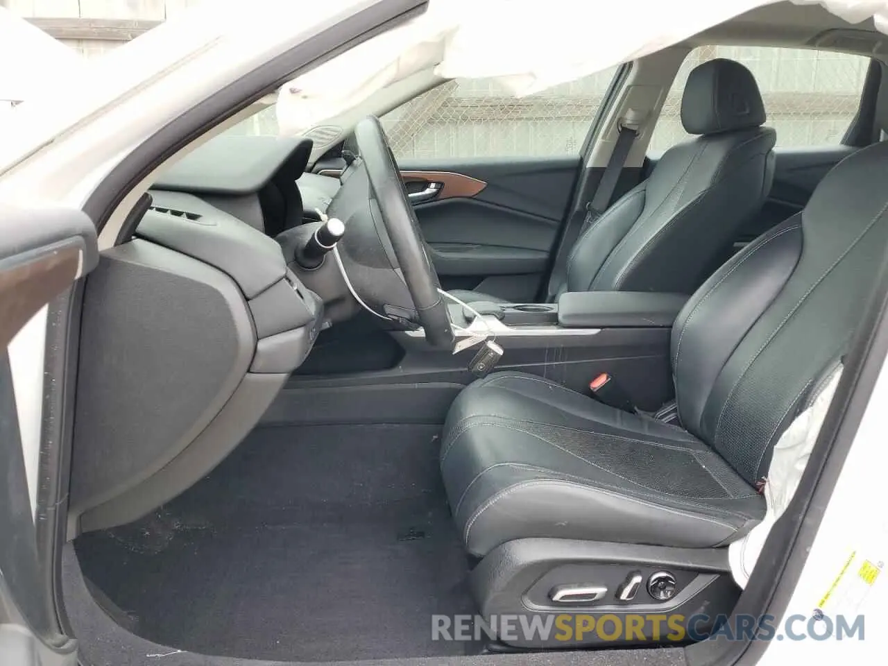 7 fotografías del automóvil dañado 19UUB6F43MA006790 ACURA TLX 2021