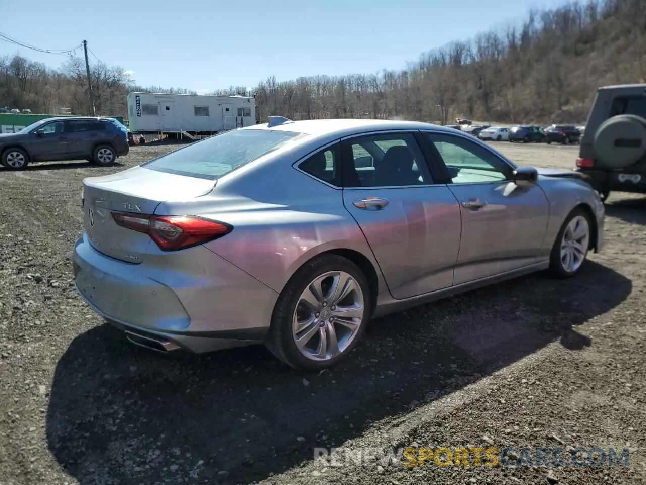 3 fotografías del automóvil dañado 19UUB6F43MA010418 ACURA TLX 2021