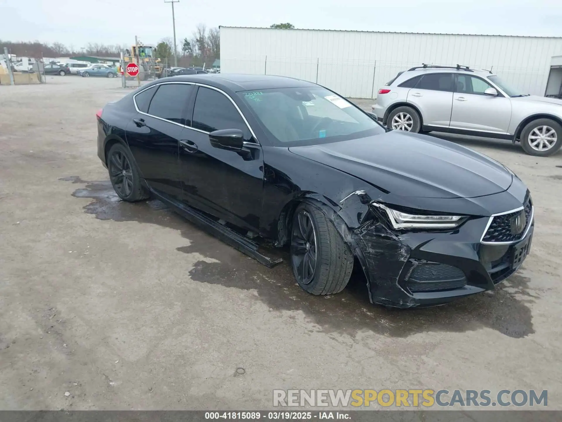 1 fotografías del automóvil dañado 19UUB6F48MA004162 ACURA TLX 2021