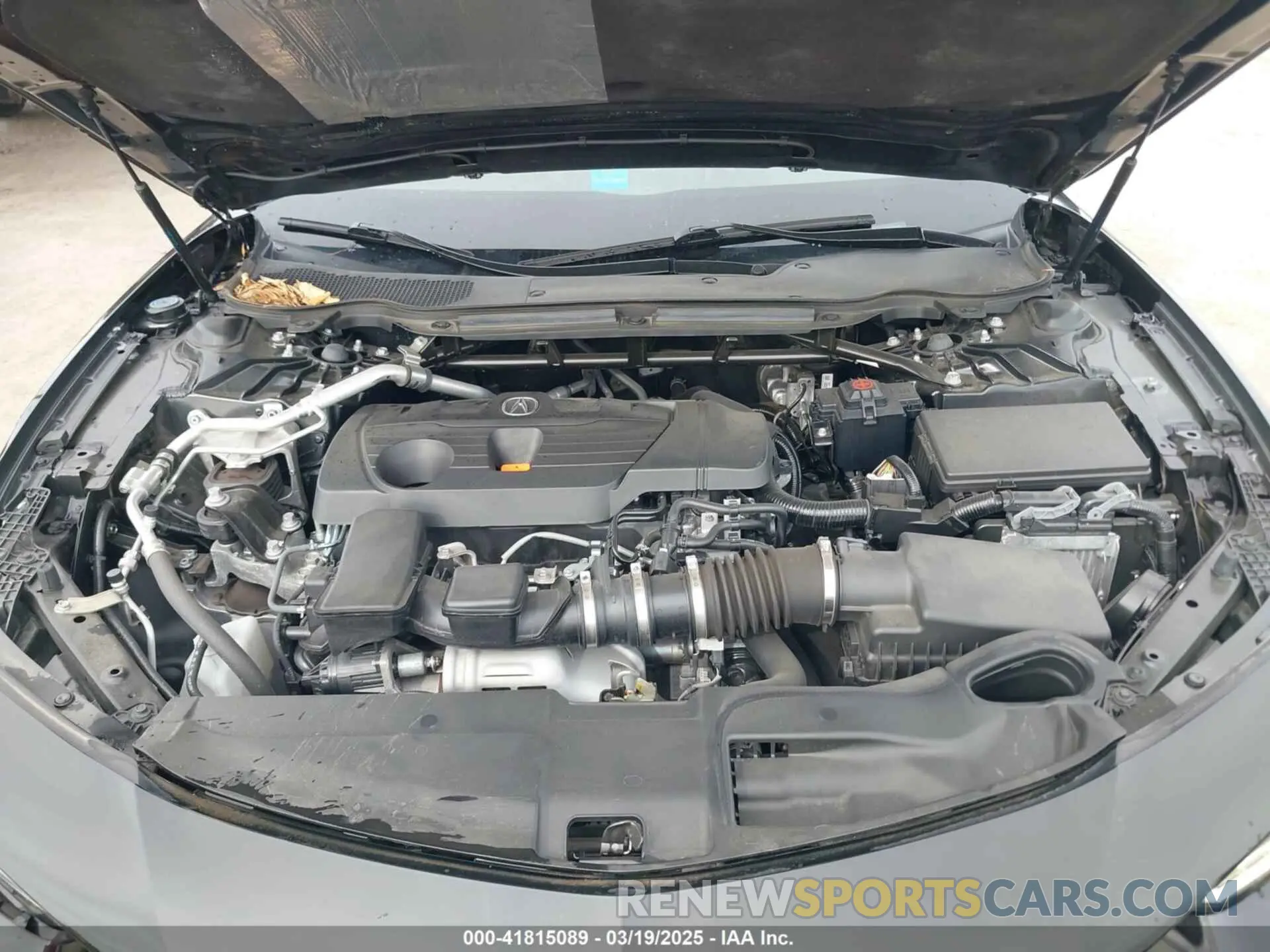 10 fotografías del automóvil dañado 19UUB6F48MA004162 ACURA TLX 2021