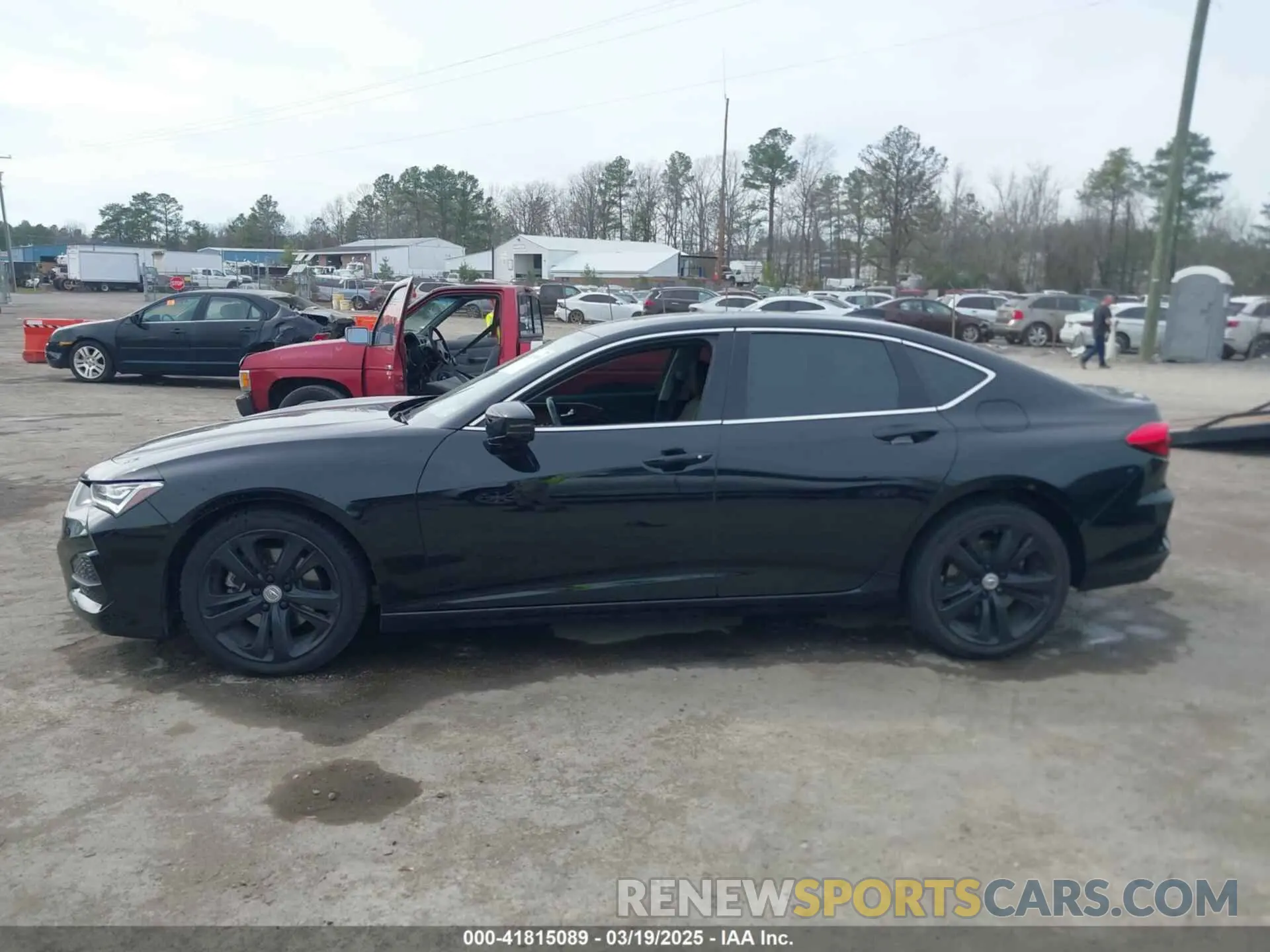 14 fotografías del automóvil dañado 19UUB6F48MA004162 ACURA TLX 2021