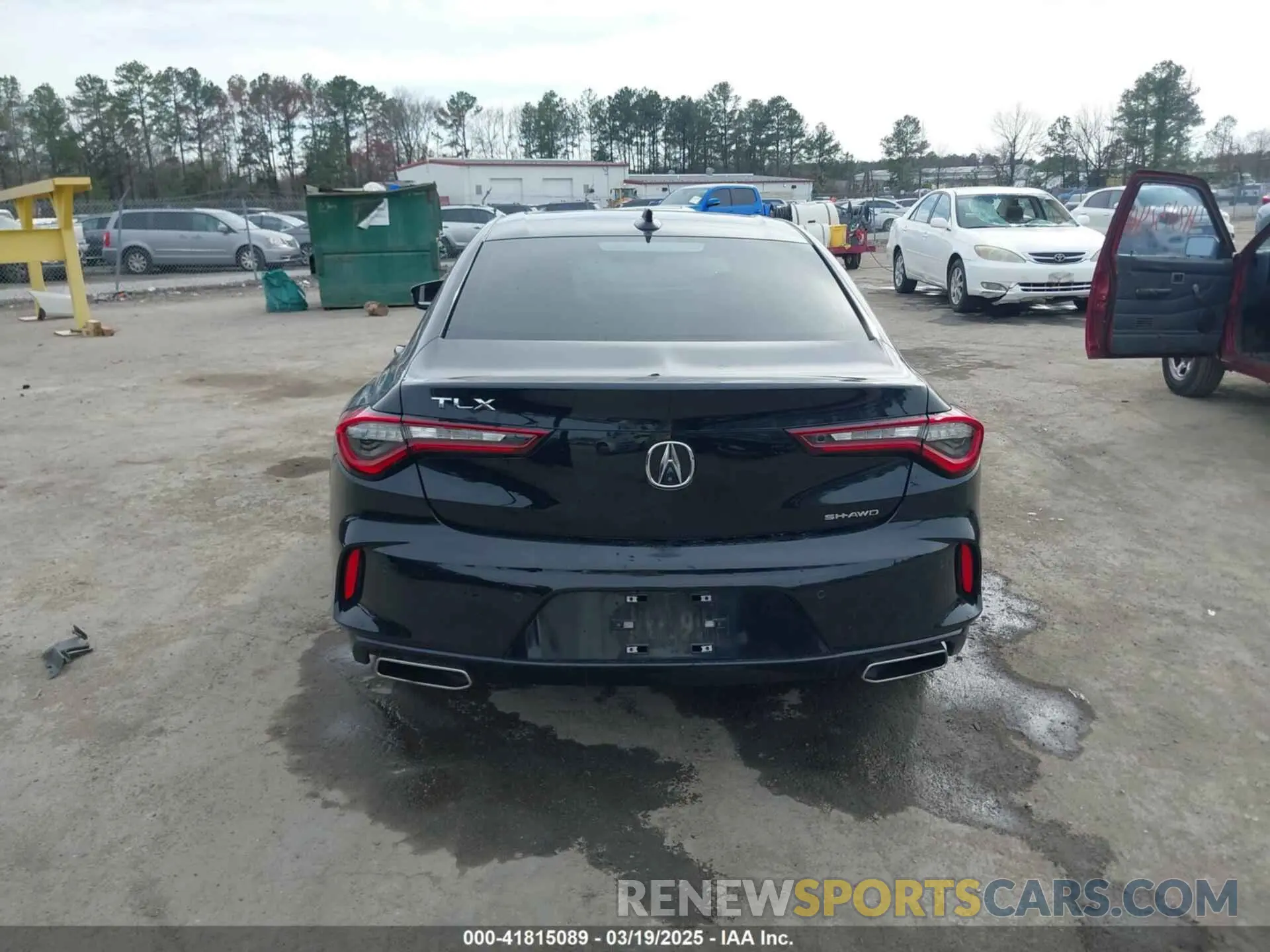 16 fotografías del automóvil dañado 19UUB6F48MA004162 ACURA TLX 2021