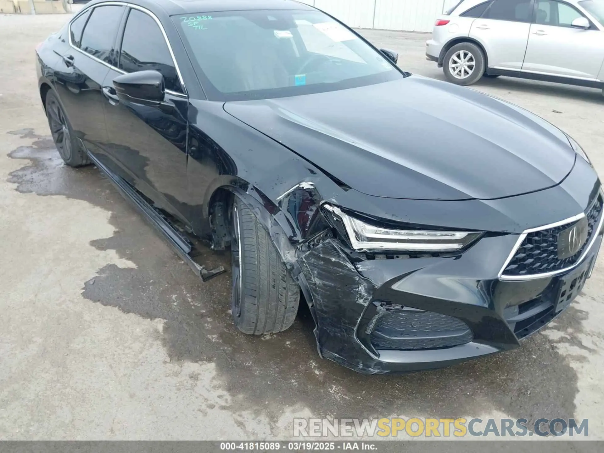 6 fotografías del automóvil dañado 19UUB6F48MA004162 ACURA TLX 2021