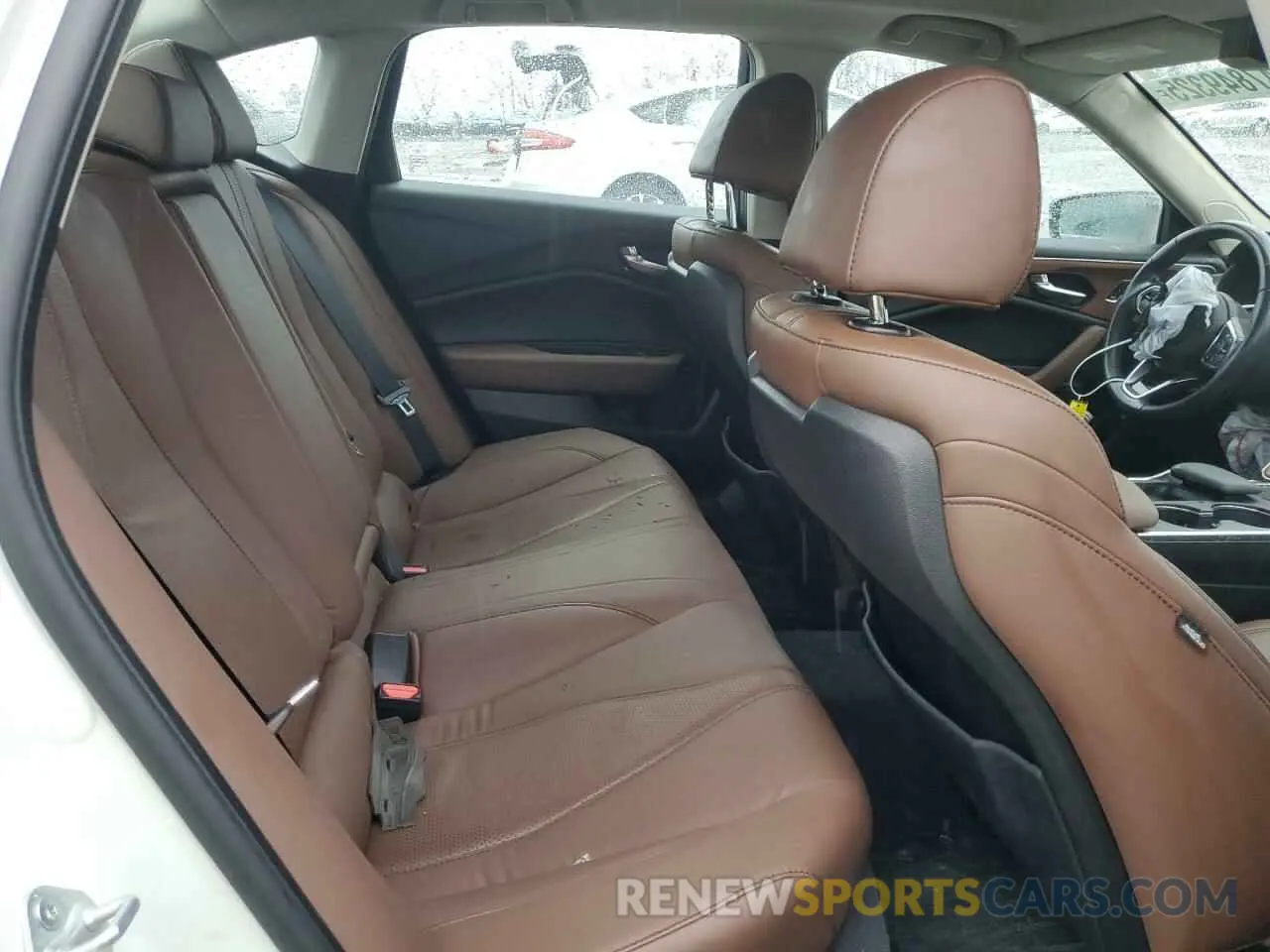 10 fotografías del automóvil dañado 19UUB6F4XMA008858 ACURA TLX 2021
