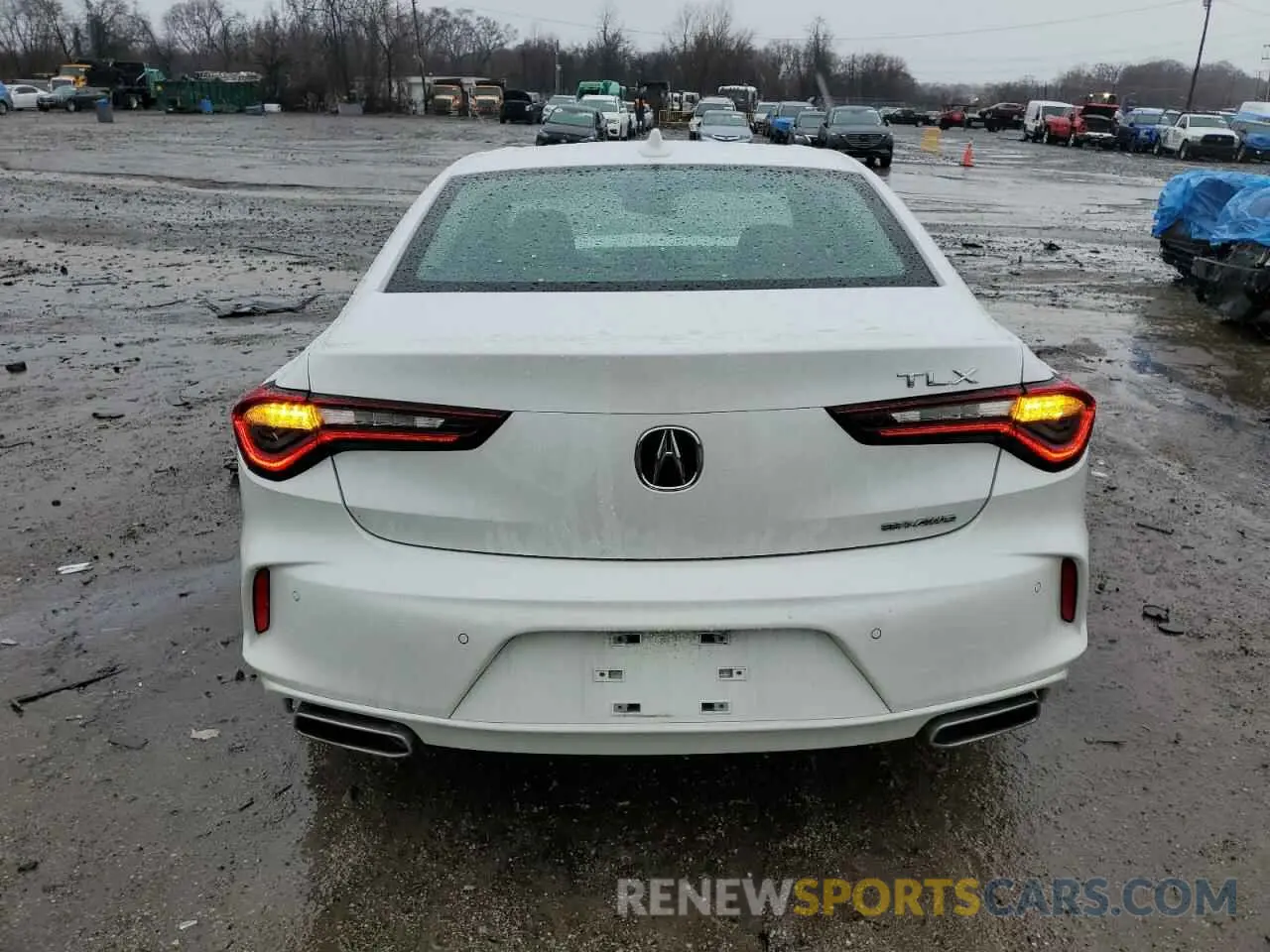 6 fotografías del automóvil dañado 19UUB6F4XMA008858 ACURA TLX 2021