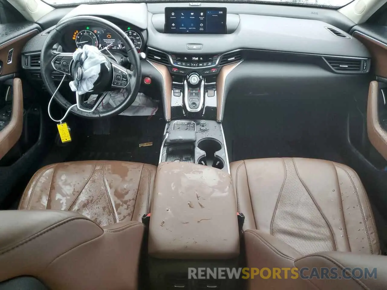 8 fotografías del automóvil dañado 19UUB6F4XMA008858 ACURA TLX 2021