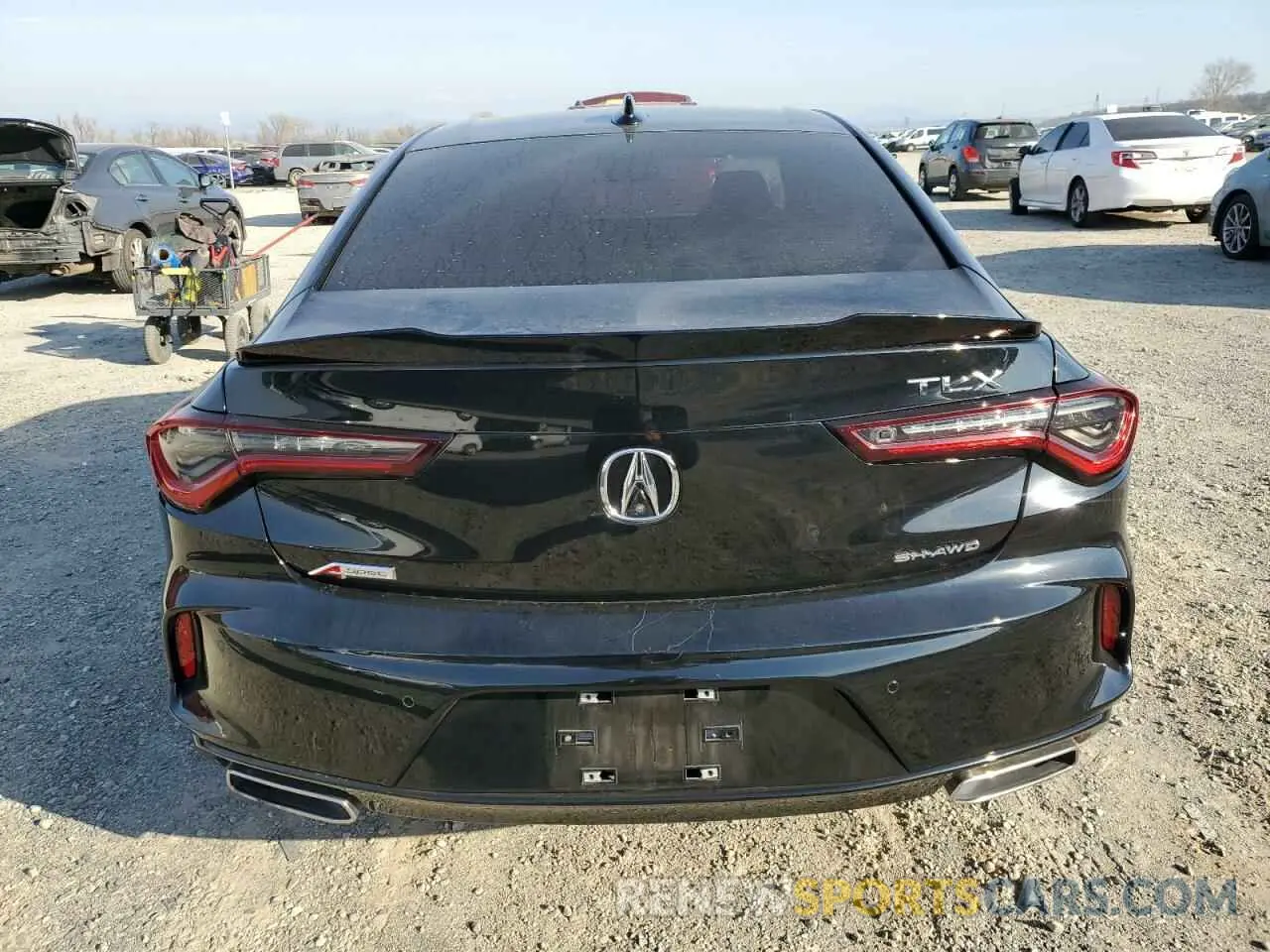 6 fotografías del automóvil dañado 19UUB6F51MA005615 ACURA TLX 2021