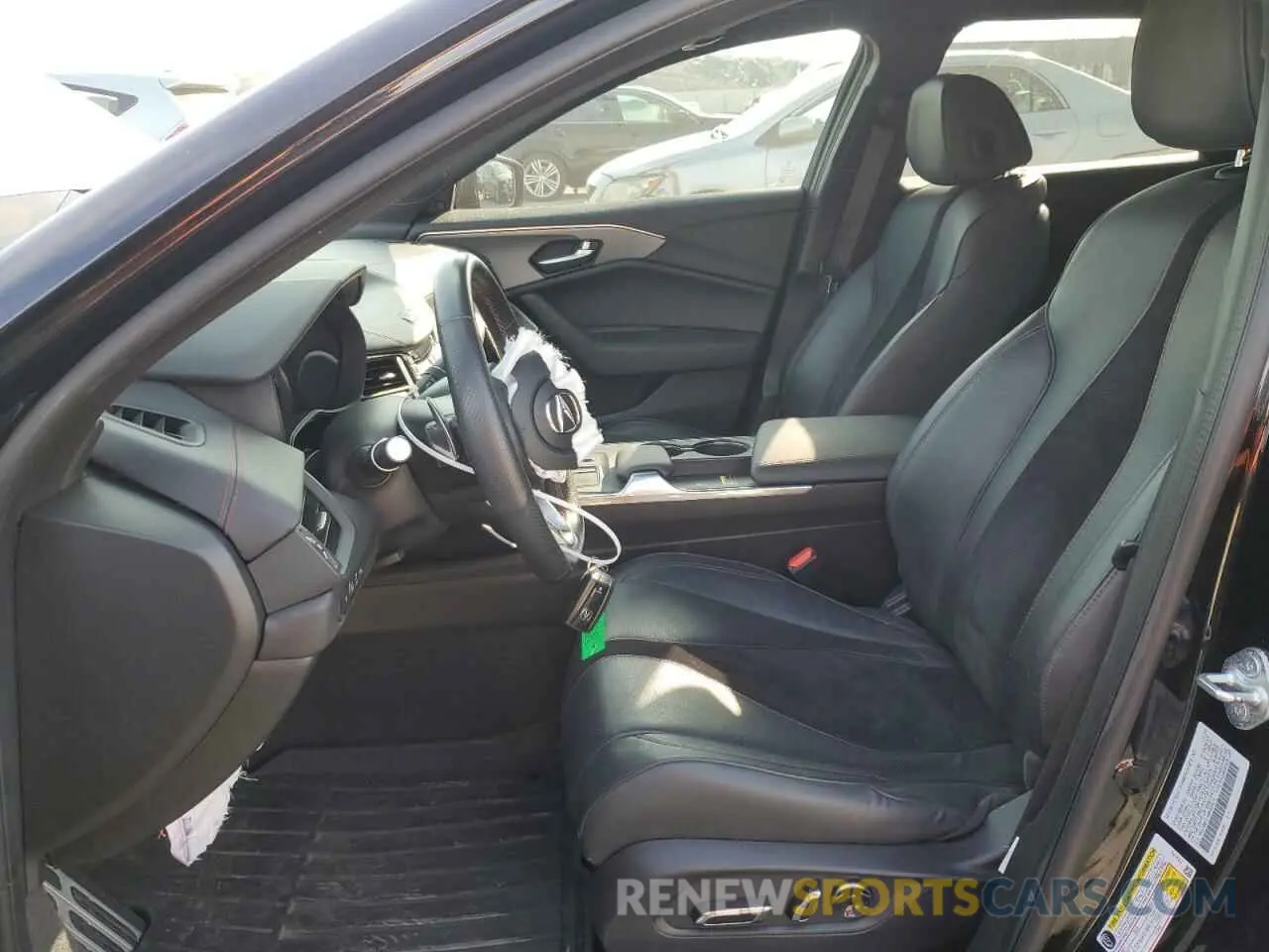 7 fotografías del automóvil dañado 19UUB6F51MA005615 ACURA TLX 2021