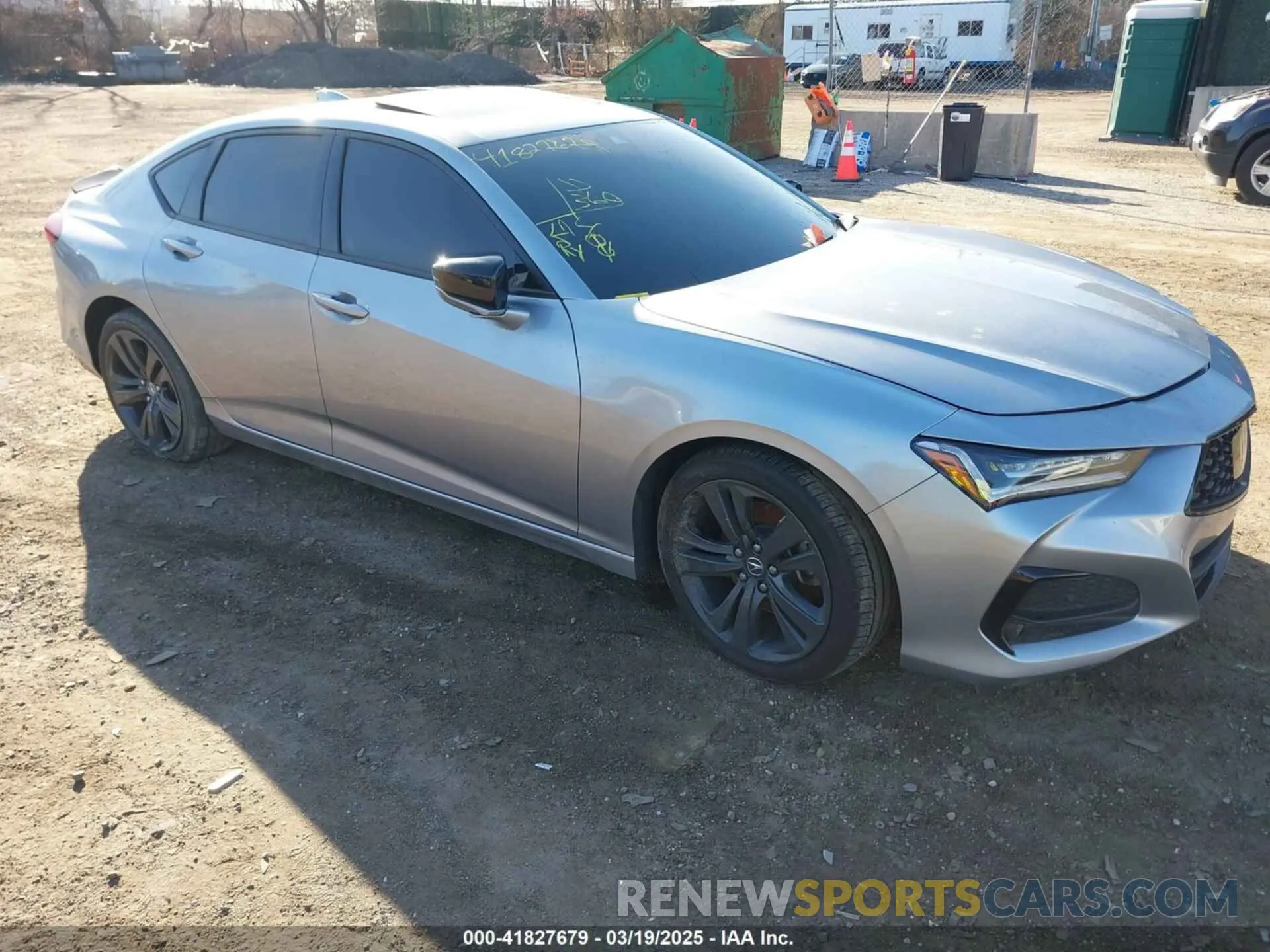 1 fotografías del automóvil dañado 19UUB6F51MA009292 ACURA TLX 2021