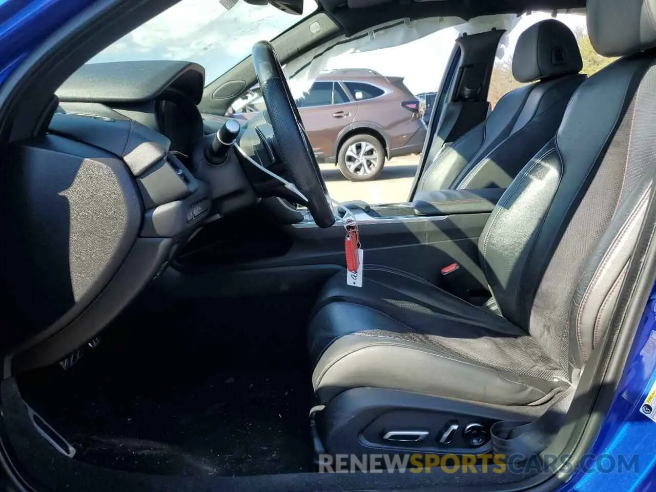 7 fotografías del automóvil dañado 19UUB6F52MA000536 ACURA TLX 2021