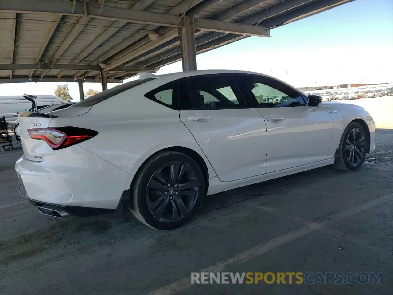 3 fotografías del automóvil dañado 19UUB6F54MA006368 ACURA TLX 2021