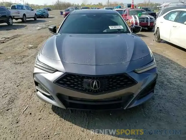 11 fotografías del automóvil dañado 19UUB6F54MA009836 ACURA TLX 2021