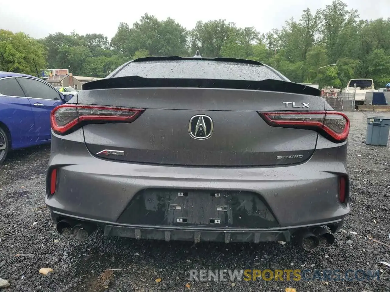 6 fotografías del automóvil dañado 19UUB6F56MA009384 ACURA TLX 2021