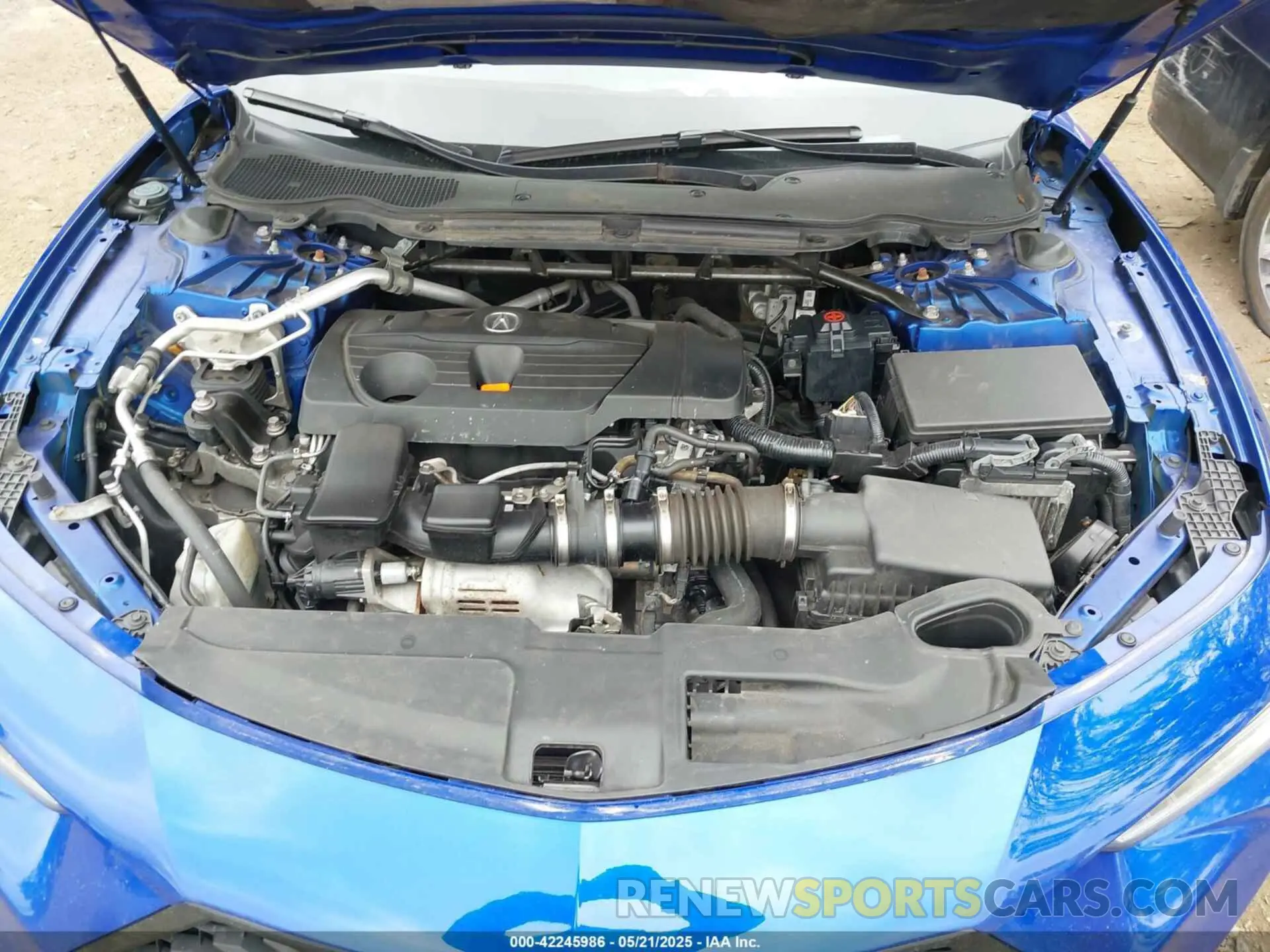 10 fotografías del automóvil dañado 19UUB6F58MA005983 ACURA TLX 2021
