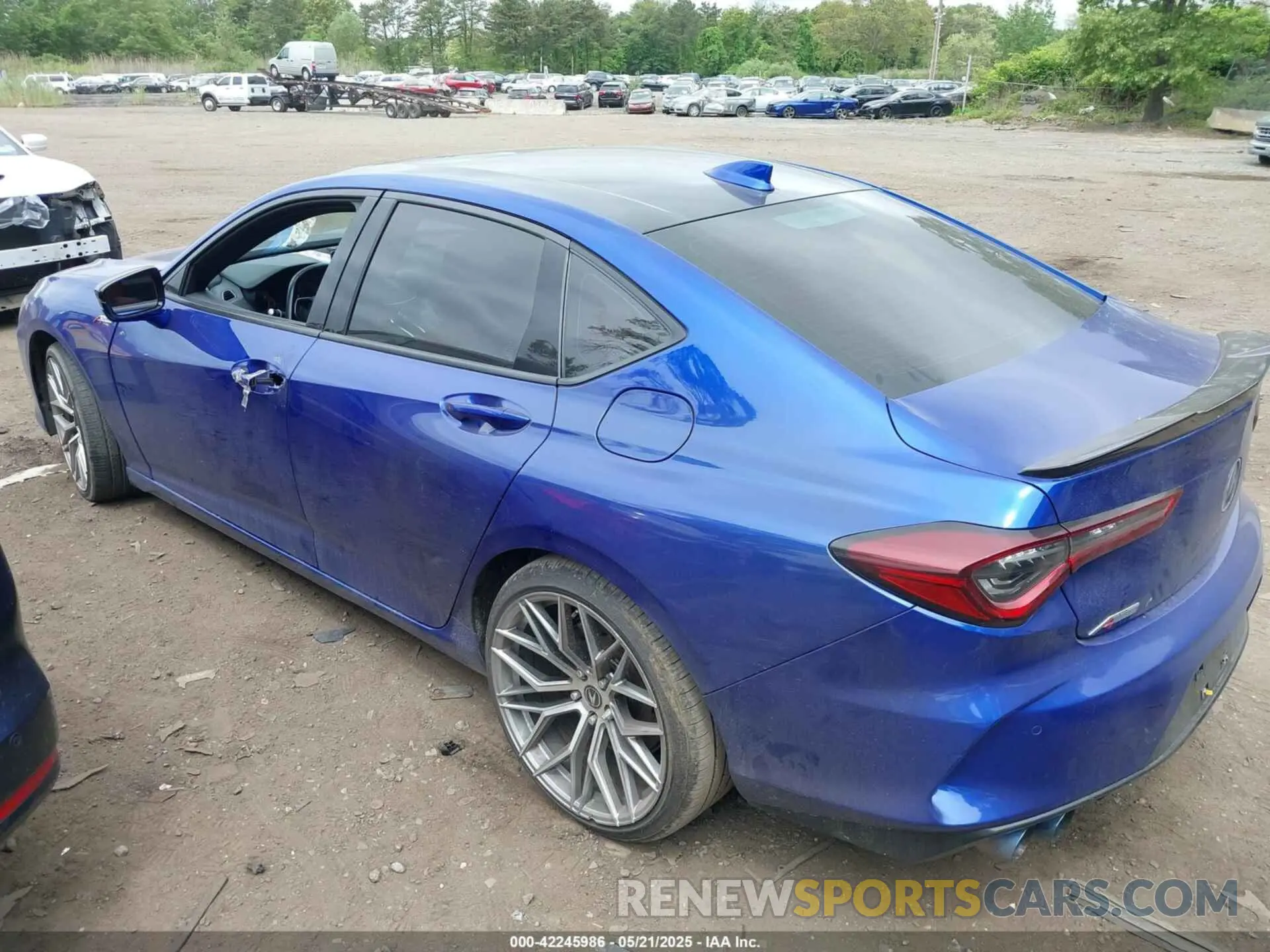 6 fotografías del automóvil dañado 19UUB6F58MA005983 ACURA TLX 2021
