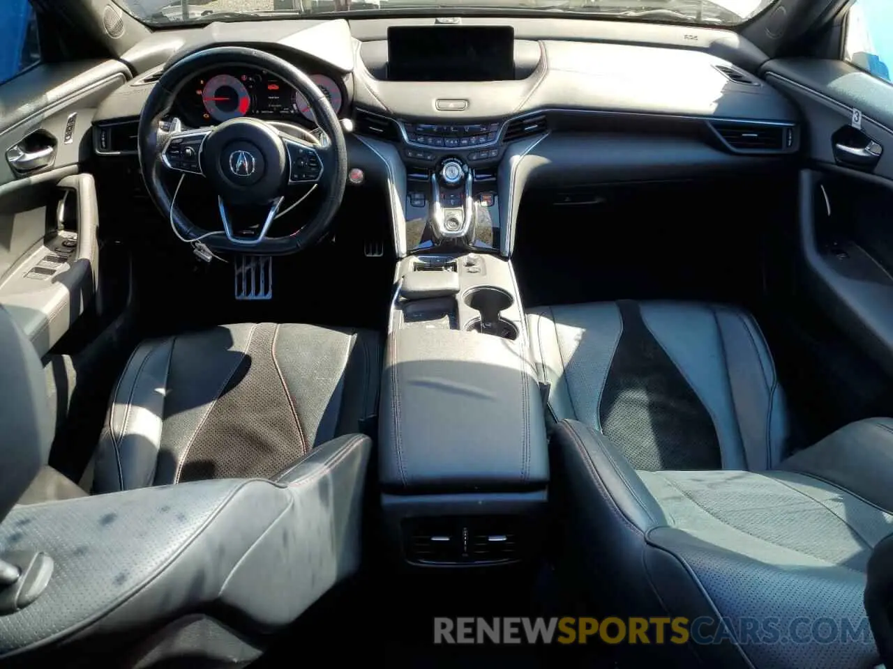 8 fotografías del automóvil dañado 19UUB6F58MA009824 ACURA TLX 2021