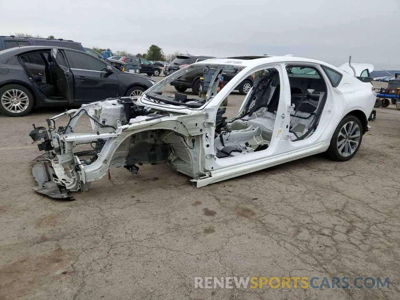 1 fotografías del automóvil dañado 19UUB6F58MA010147 ACURA TLX 2021