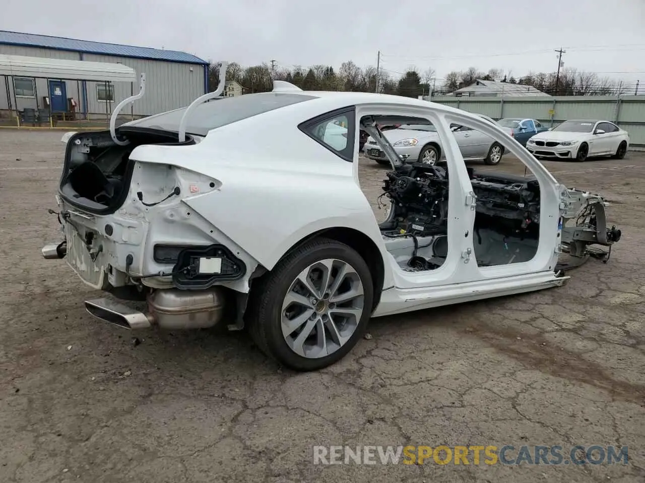 3 fotografías del automóvil dañado 19UUB6F58MA010147 ACURA TLX 2021