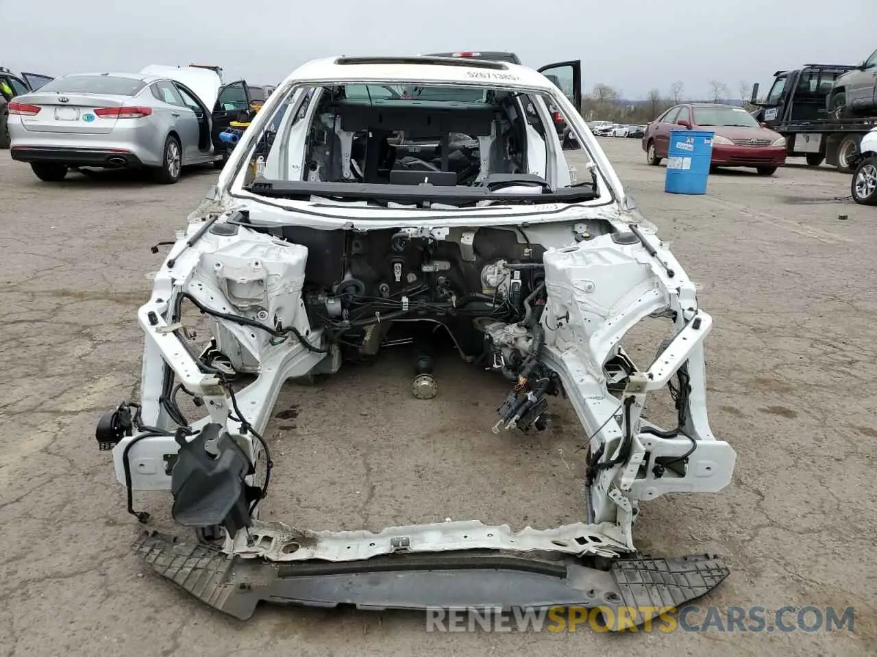 5 fotografías del automóvil dañado 19UUB6F58MA010147 ACURA TLX 2021