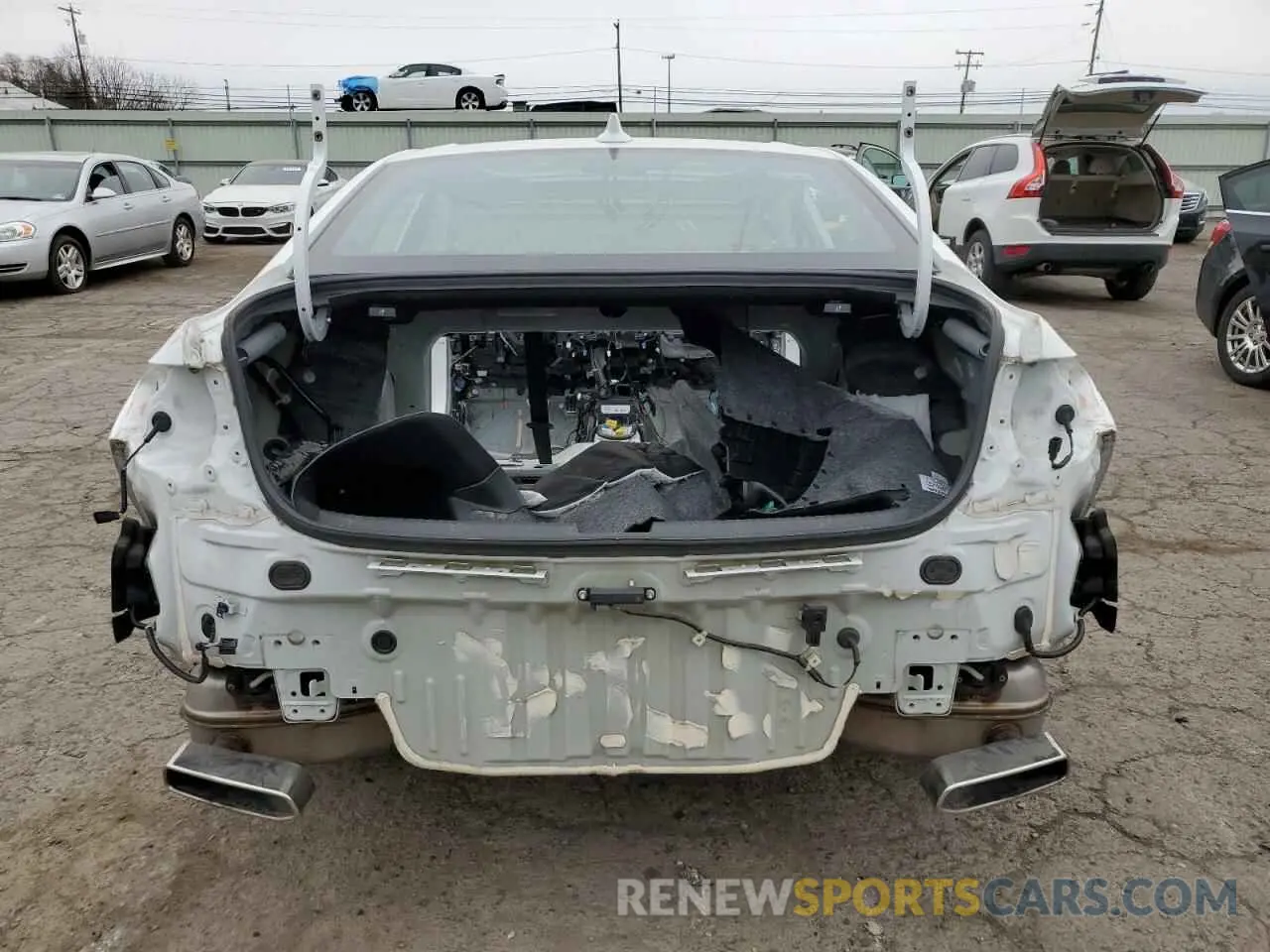 6 fotografías del automóvil dañado 19UUB6F58MA010147 ACURA TLX 2021