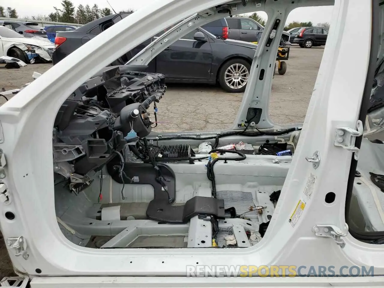 7 fotografías del automóvil dañado 19UUB6F58MA010147 ACURA TLX 2021