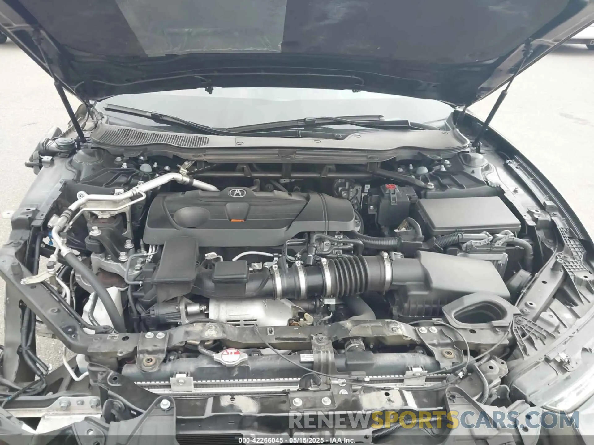 10 fotografías del automóvil dañado 19UUB6F58MA011427 ACURA TLX 2021