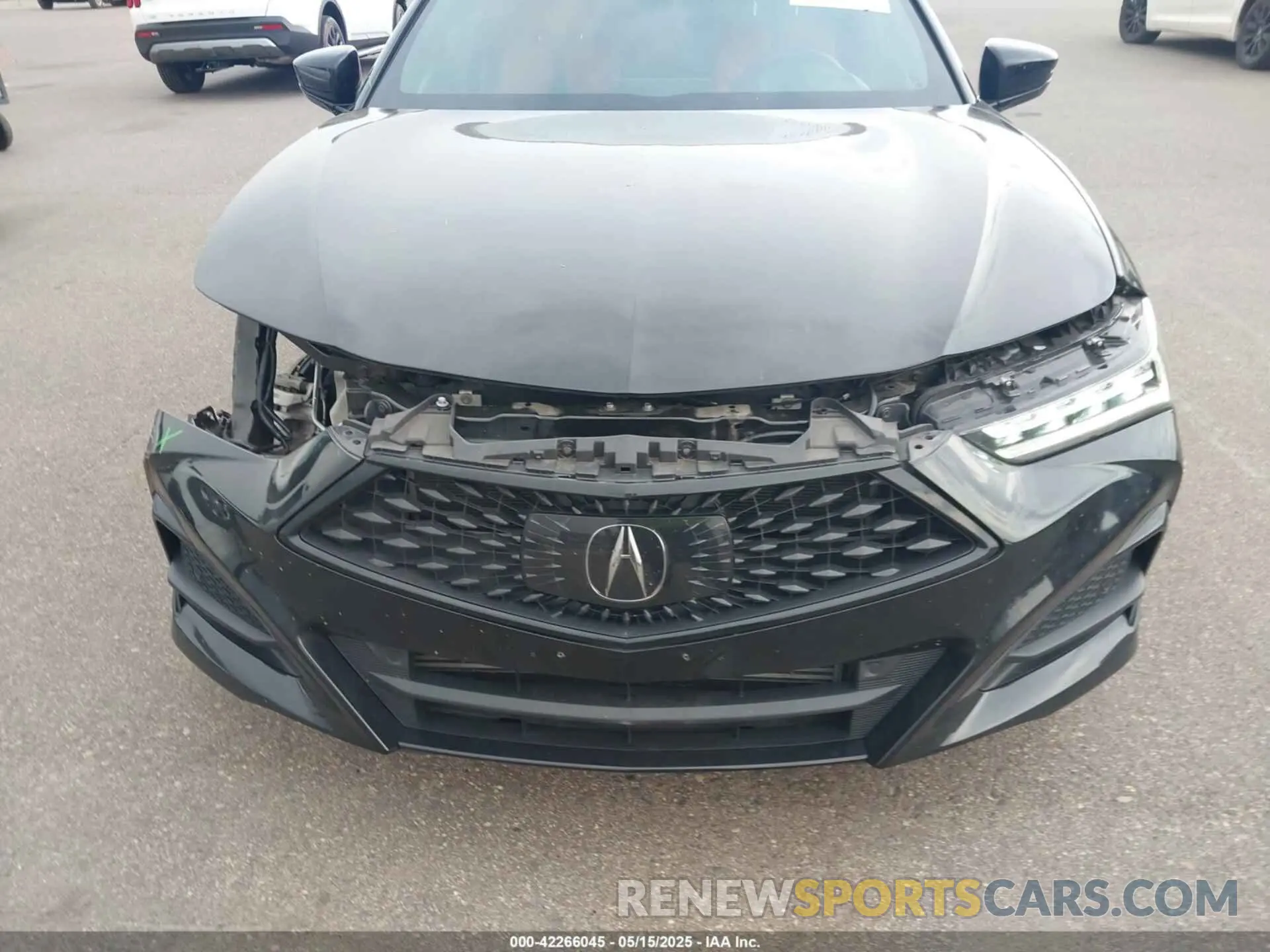 17 fotografías del automóvil dañado 19UUB6F58MA011427 ACURA TLX 2021