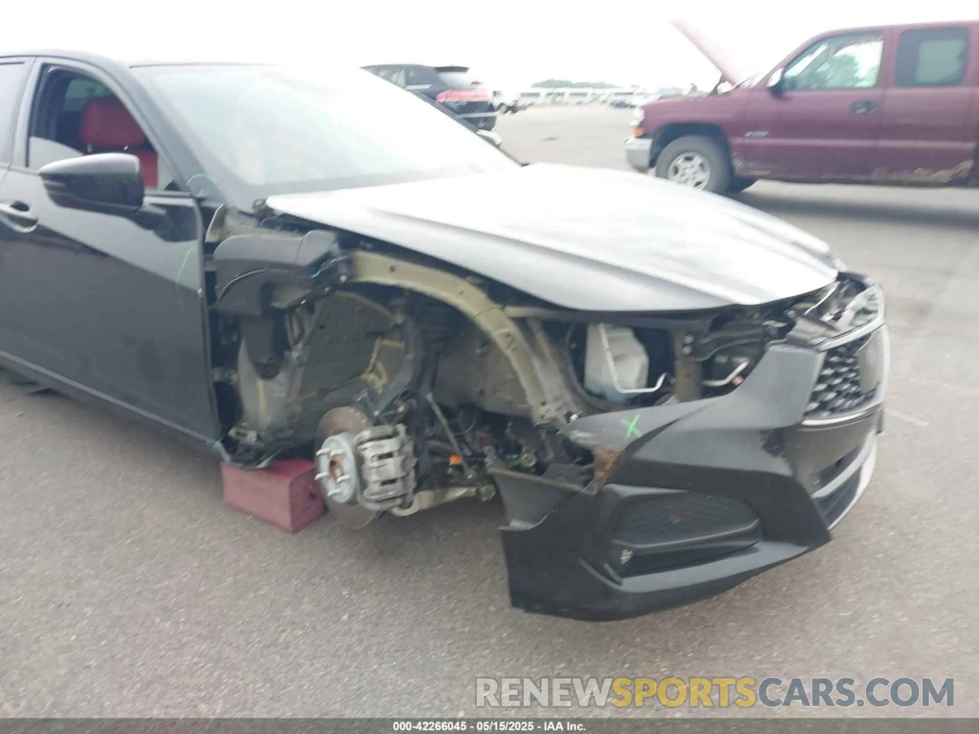 6 fotografías del automóvil dañado 19UUB6F58MA011427 ACURA TLX 2021
