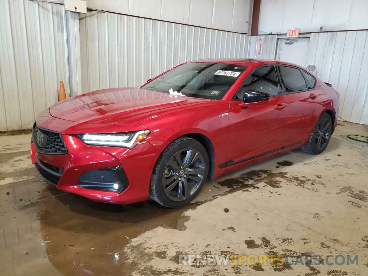 1 fotografías del automóvil dañado 19UUB6F59MA006480 ACURA TLX 2021