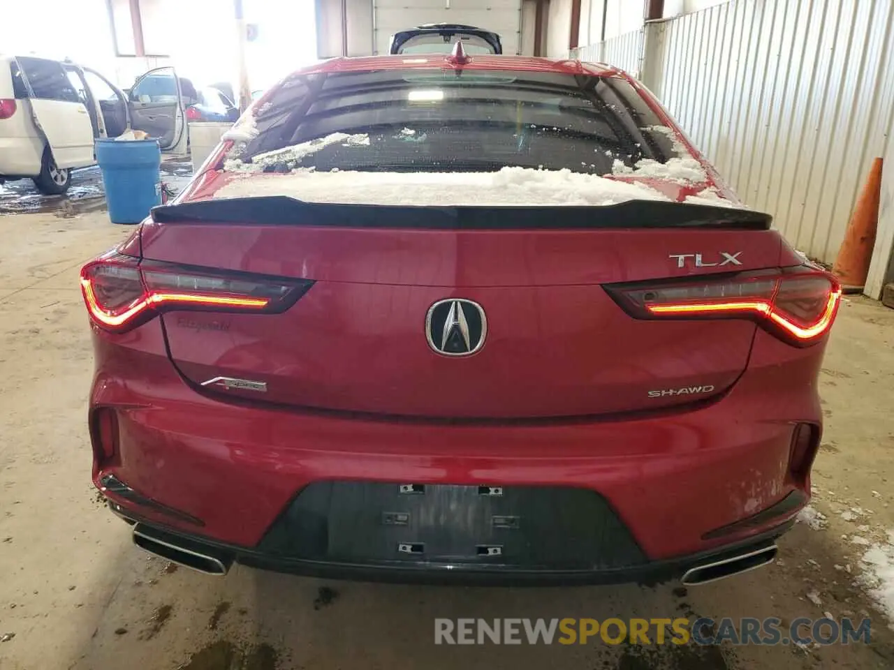 6 fotografías del automóvil dañado 19UUB6F59MA006480 ACURA TLX 2021