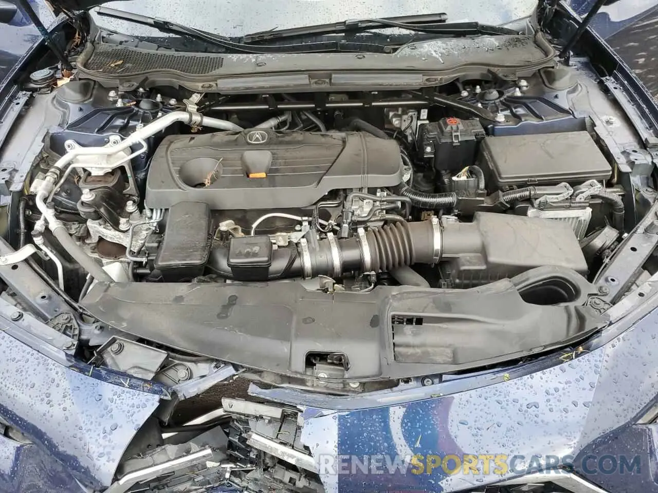 11 fotografías del automóvil dañado 19UUB6F68MA000498 ACURA TLX 2021