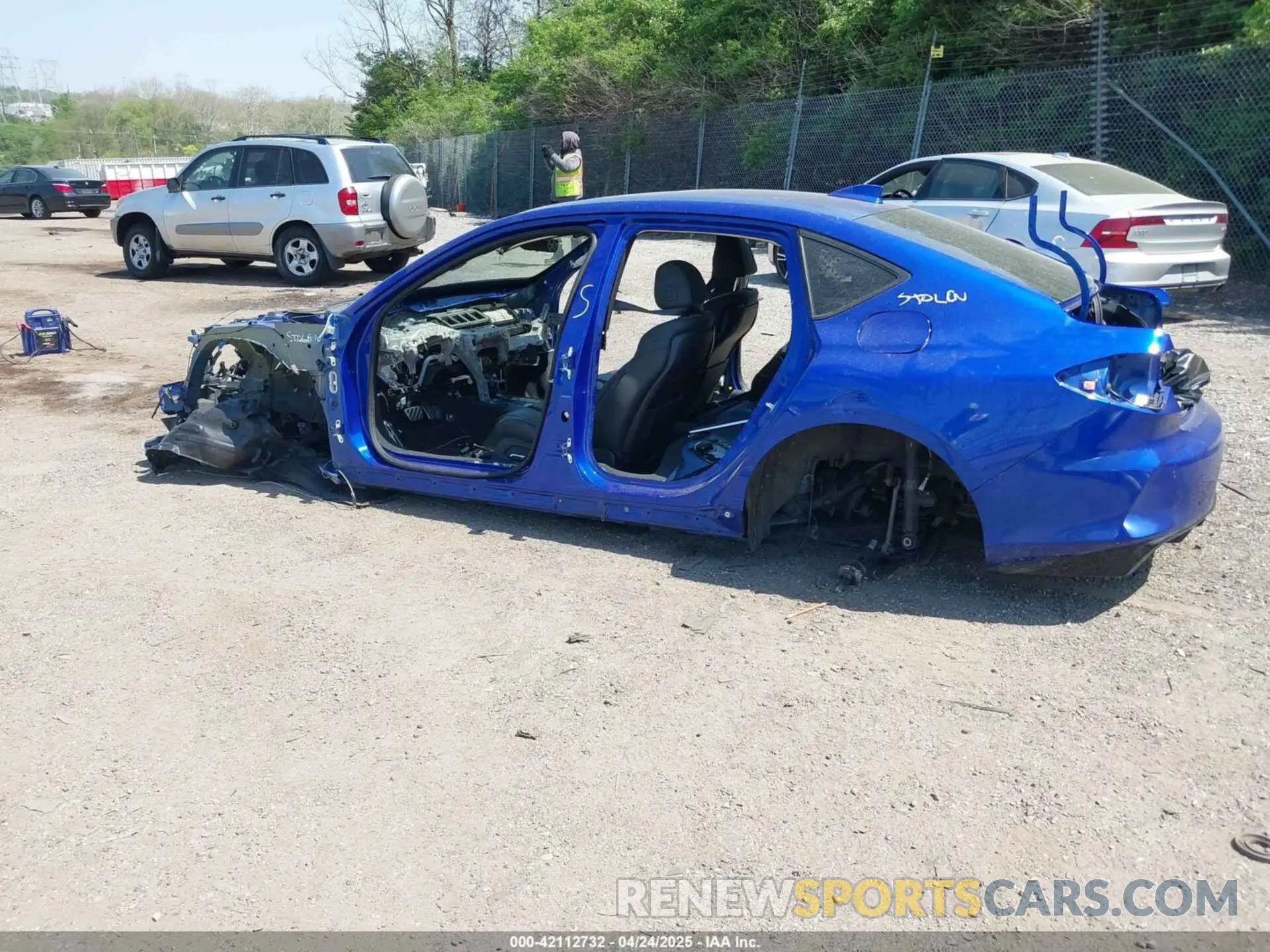 3 fotografías del automóvil dañado 19UUB7F06MA001361 ACURA TLX 2021