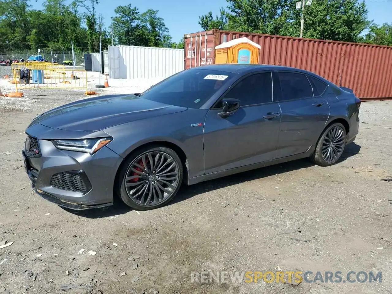 1 fotografías del automóvil dañado 19UUB7F09MA000379 ACURA TLX 2021