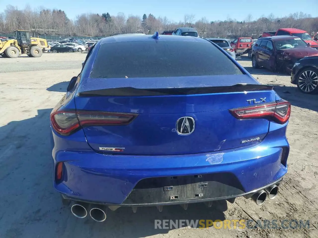 6 fotografías del automóvil dañado 19UUB7F95MA001088 ACURA TLX 2021